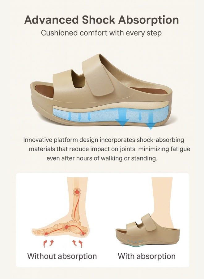 (مصمم بالتعاون مع فريق إعادة التأهيل الطبي) شبشب قابل للتعديل لدعم مثالي - Image 2