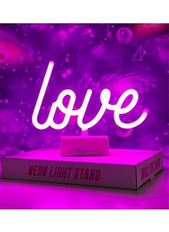 Gift Holder Love Design Neon LED Lamp 30X16 cm