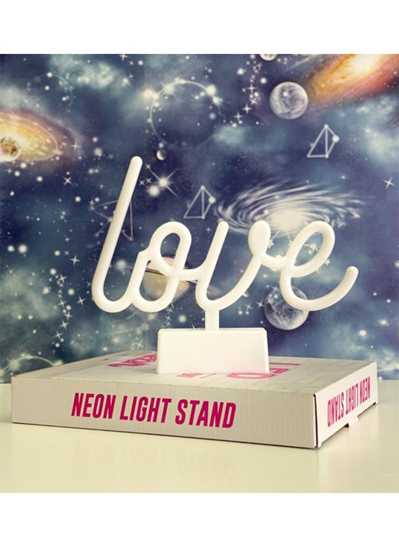 Hediyesahibi - Gift Holder Love Design Neon LED Lamp 30X16 cm - Image 1