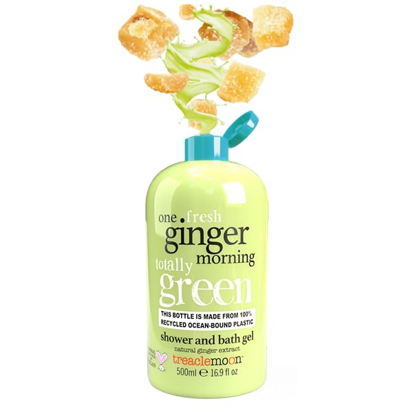 Treaclemoon ONE GINGER Shower & Bath Gel with Natural GINGER Extracts - 500 ml | Paraben Free | Vegan Friendly | Cruelty Free | Suitable for all Skin Type - Image 1