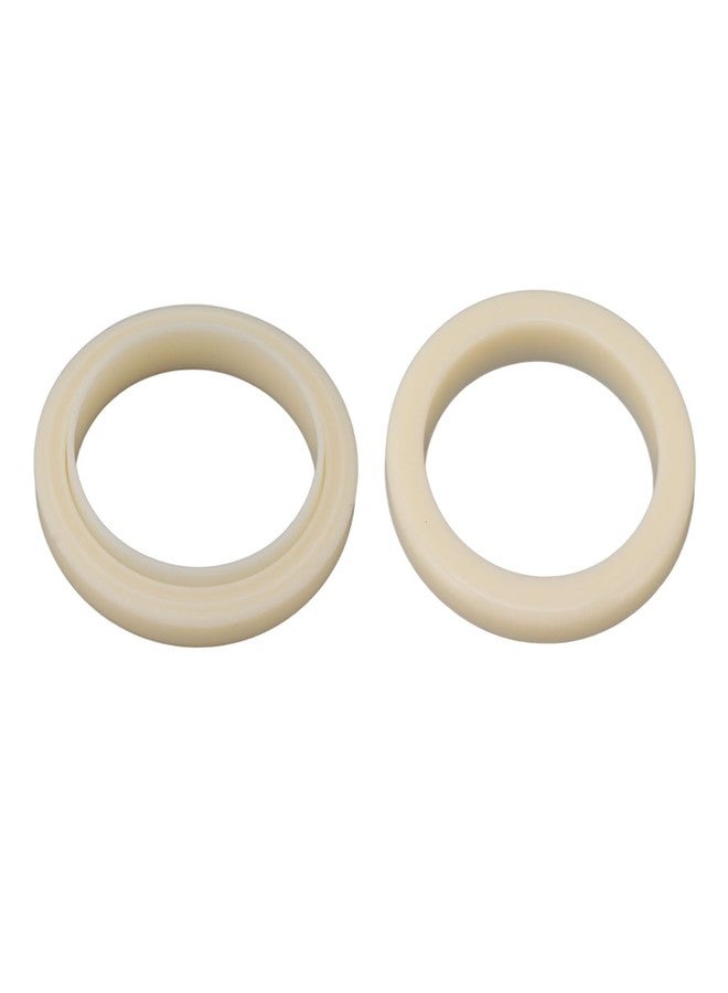 Kodrily 54mm Silicone Steam Ring, 2Pcs Group Head Gasket, Soft Coffee Machine Seal, 6.5cm Outer Diameter Flexible Gasket Replacement Part for 870 878 880 860 840 810 450 500, Beige - Image 3
