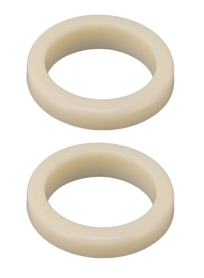 Kodrily 54mm Silicone Steam Ring, 2Pcs Group Head Gasket, Soft Coffee Machine Seal, 6.5cm Outer Diameter Flexible Gasket Replacement Part for 870 878 880 860 840 810 450 500, Beige - Image 1