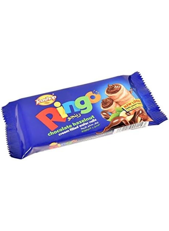 Ringo Chocolate Wafer Biscuits Pack of 6 – Crispy Wafer Layers with Rich Chocolate Cream Filling – Delicious Snack for Kids & Adults - Image 3