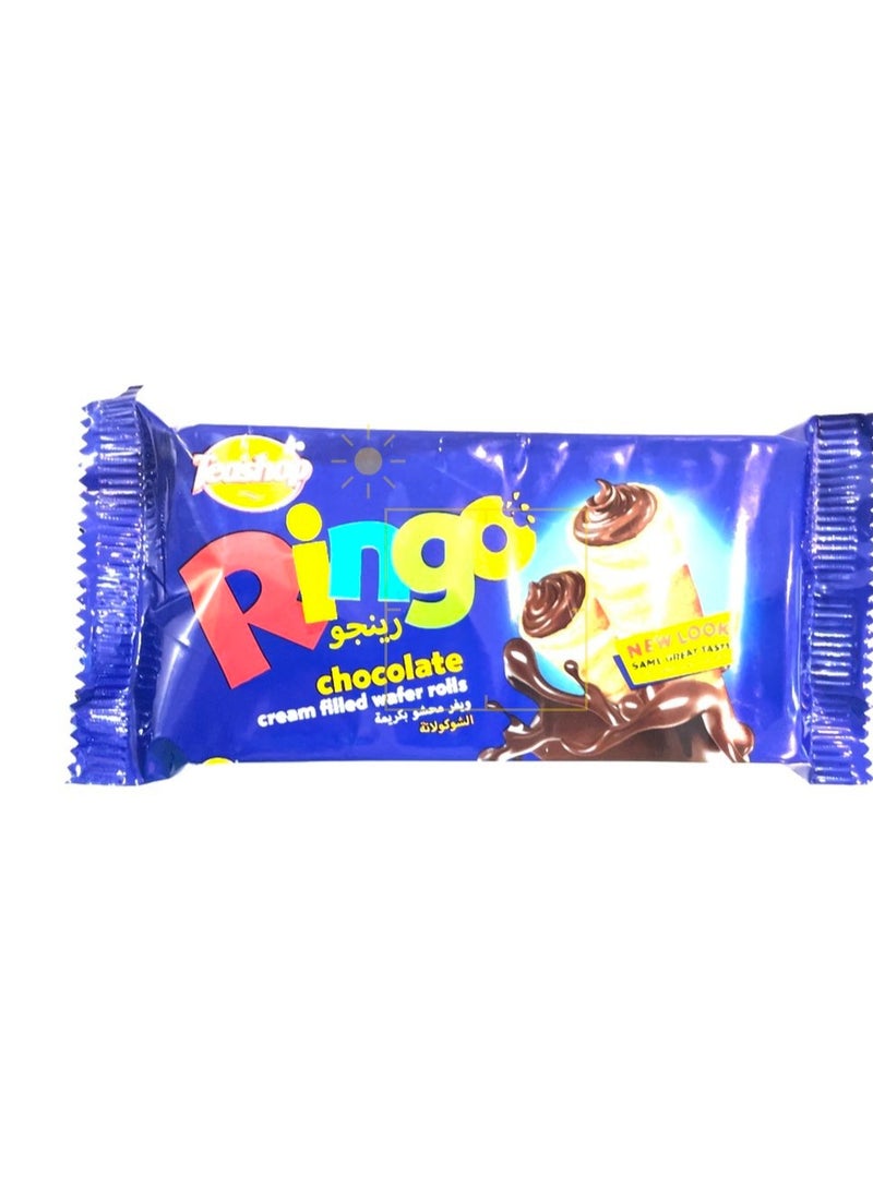 Ringo Chocolate Wafer Biscuits Pack of 6 – Crispy Wafer Layers with Rich Chocolate Cream Filling – Delicious Snack for Kids & Adults - Image 4