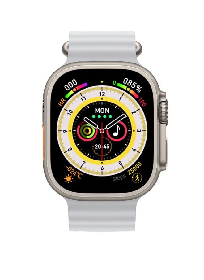 Generic - ZW8 Ultra MAX Smart Watch silver - Image 1