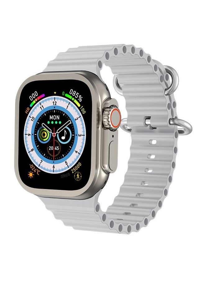 Generic - ZW8 Ultra MAX Smart Watch silver - Image 1