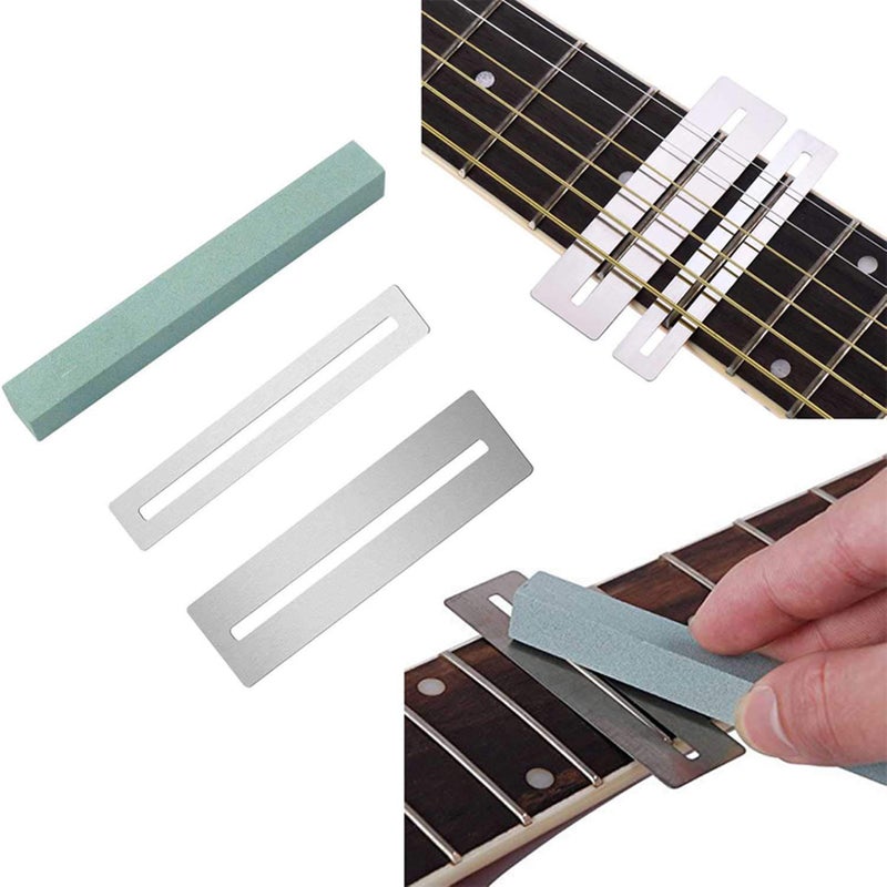 Guitar Tool Set Including Sander Radius Gauge String Action Ruler Fingerboard Guards - Image 1