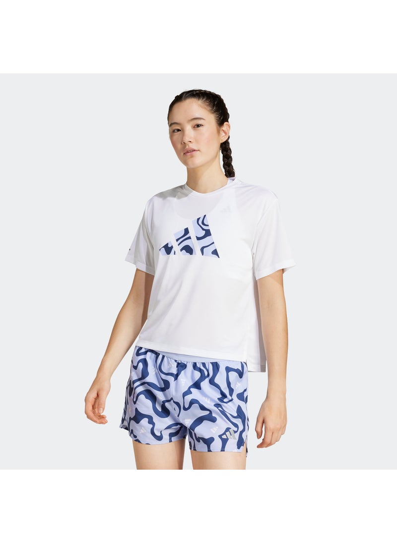 Adidas - Run It Brand Love T-Shirt - Image 1
