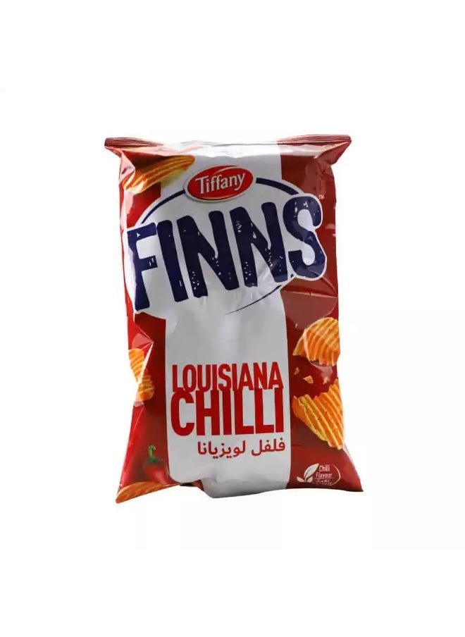 Tiffany Tiffany Finns Potato Chips with Chilli Flavour- 85gms  - Image 1