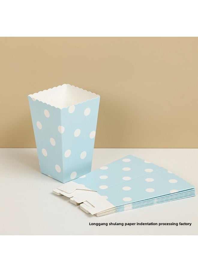 Generic - Long Harbor Spot Supply Popcorn Box Style Complete Delivery Period Fast Export European And American Quality-Color:Customized Special Shooting-Specifications:5*7*11.5cm Unfolded Size - Image 1