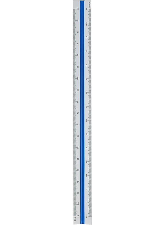 Deli Triangular Ruler 30 Cm Length Multicolour - Image 1
