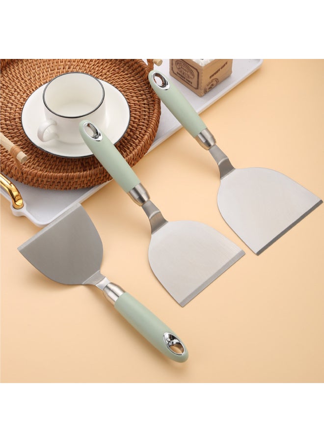 Stainless Steel Pancake Shovel Pancake Fruit Tool Scraper Cooking Pancake Press Teppanyaki Fried Egg Pancake Shovel-Specifications:ins Ritz Semicircle Cooking Shovel-Trumpet - Image 5