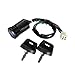 WOOSTAR Motorcycle 4 Wire Ignition Key Switch with Cap Replacement for 50cc 70cc 90cc 110cc 125cc 150cc 200cc 250cc Taotao Sunl ATV Quad Dirt Pocket Bike Electric Scooter - Image 2