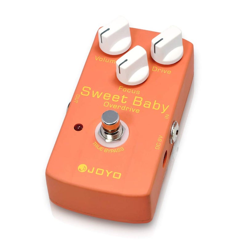 JOYO Overdrive Pedal Low-Gain Adapt to Various OD Styles for Electric Guitar Effect - True Bypass (Sweet Baby JF-36)