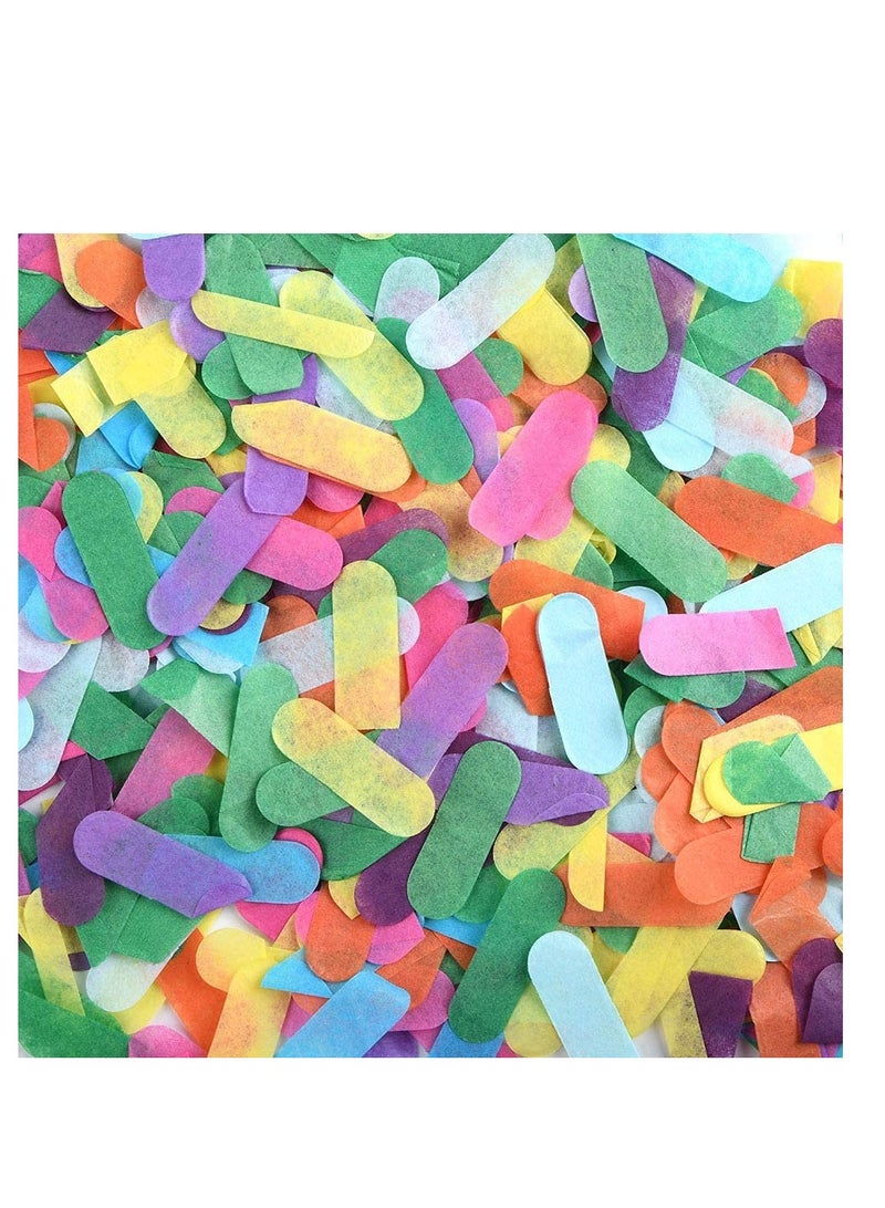 Excefore Party Balloons, Birthday Balloons Sprinkles Confetti Balloons Pack - Ice Cream Sprinkle Balloons. Latex Balloons, 12-Inch with Confetti for Party Decorations, Wedding & Bridal, Baby Shower (50PCS) - Image 5