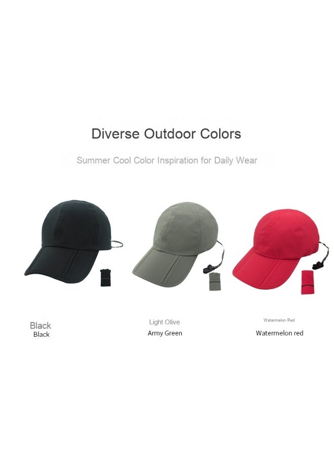 NIBEMINENT Sun Hat Outdoor Men's And Women's Sports Lndispensable Duckbill Hat - Image 2