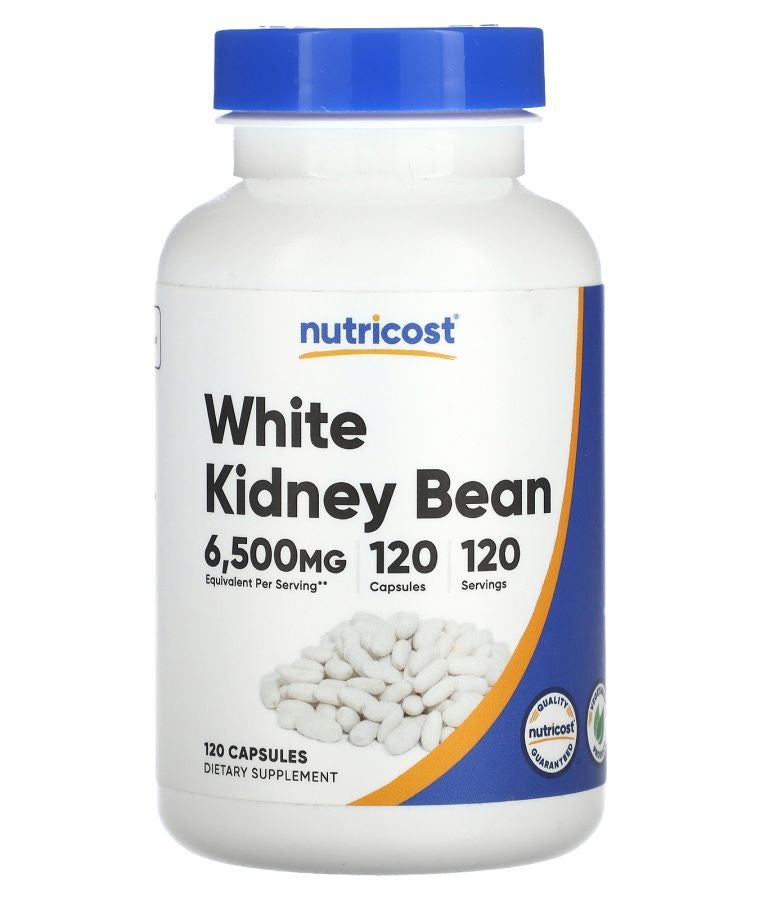 White Kidney Bean 6500 mg 120 Capsules