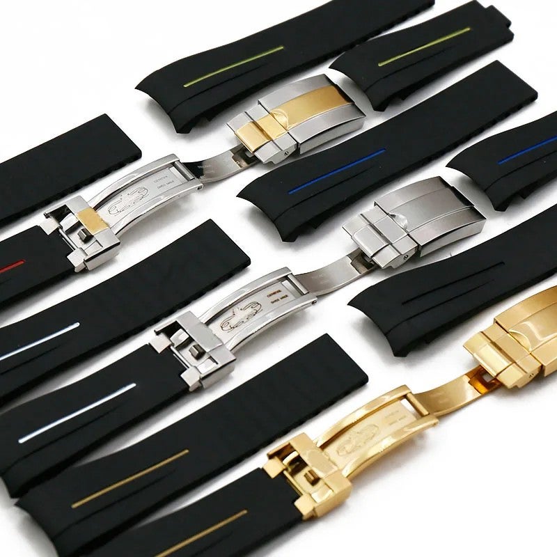 Bluejw 18mm 20mm 22mm Silicone Watch Strap – Quick Release Replaceable Band for Watches, Easy to Replace the Watch Strap - Image 3