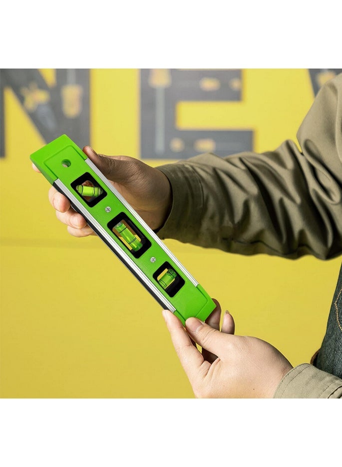 Multi-level water level with aluminum frame and magnetic mounting, multi-colored - Image 4