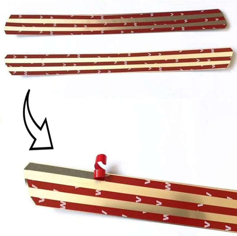 4Pcs Car Door Sill Protector, Automotive Door Entry Guard Protector Trim for Chevy Silverado/GMC Sierra 2014 2015 2016 2017 2018, Stainless Steel Material Door Sill Guards Accessories - Image 1