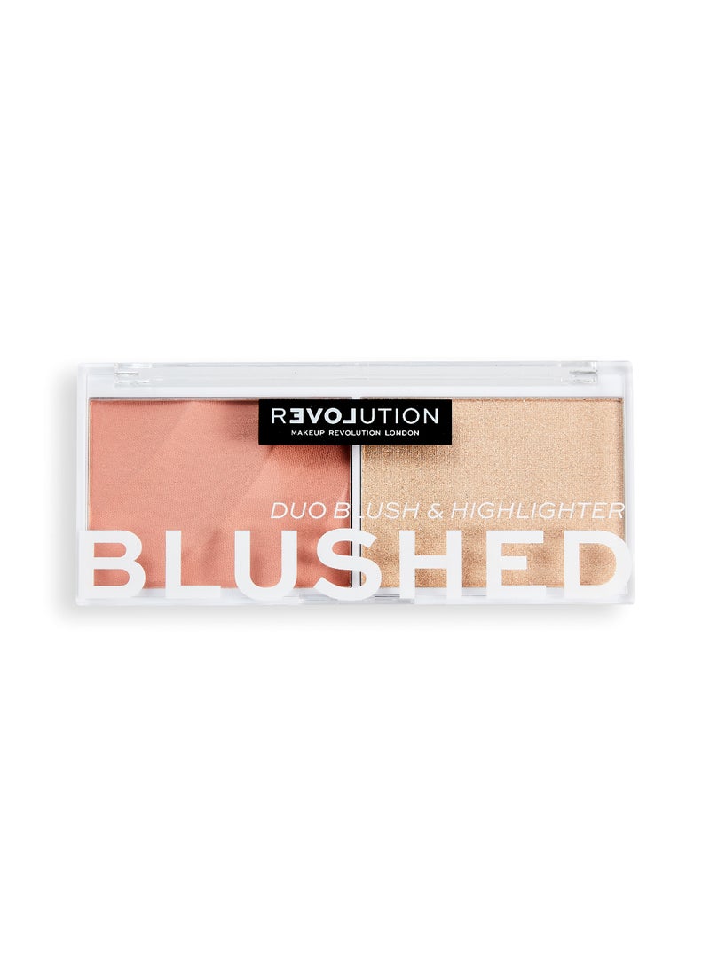 REVOLUTION Relove Colour Play Blushed Duo Sweet - Image 1