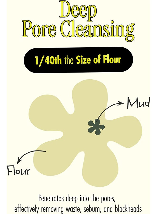 BRMUD Relief Mud Mask, Body Mud Mask Recovery Relief Mud Clay, Hydrating & Moisturizing Deep Pore Cleanser Face & Body Mask 91.8% Nature-Derived Ingredients, 110ml - Image 3