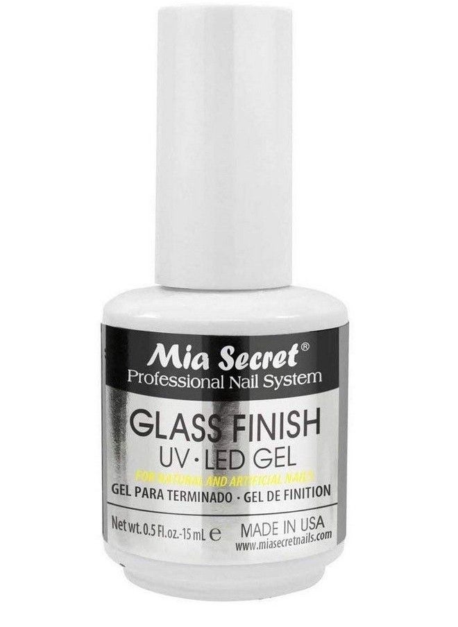 MIA SECRET Glass Finish Uvled Gel 0.5 Fl. Oz 15Ml  - Image 1