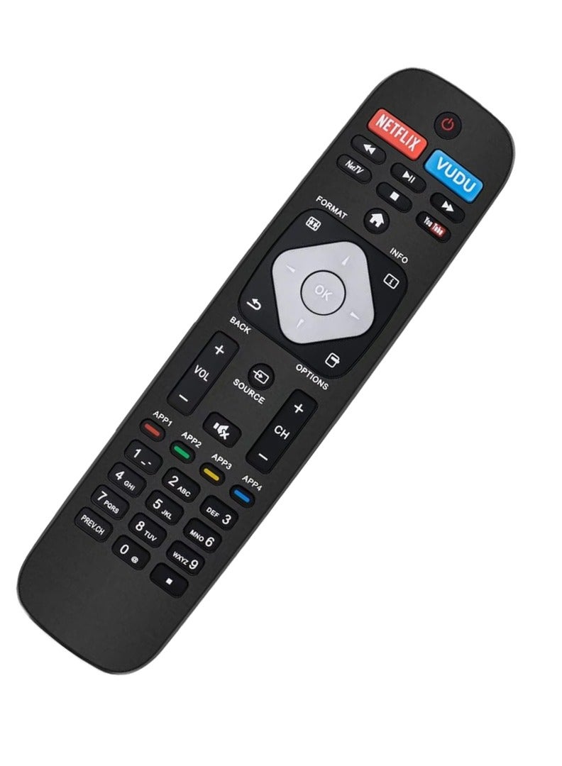 ELTRAZONE NH500UP Universal Remote Control Replacement for Philips Smart TVs – Compatible with Models 32PFL4902/F7, 40PFL4901/F7, 43PFL4901/F7, 43PFL4902/F7, 43PFL5602/F7, 50PFL4901/F7, 50PFL5601/F7, 50PFL5602/F7, 55PFL4901/F7 – Battery Included - Image 3