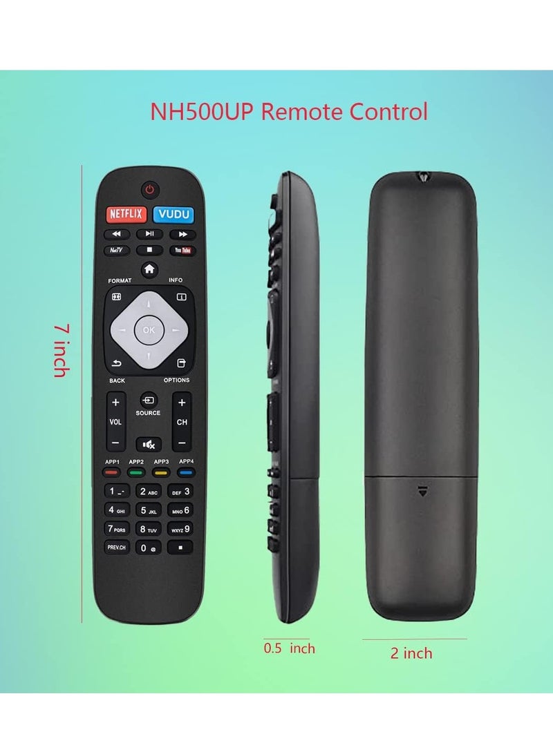 ELTRAZONE NH500UP Universal Remote Control Replacement for Philips Smart TVs – Compatible with Models 32PFL4902/F7, 40PFL4901/F7, 43PFL4901/F7, 43PFL4902/F7, 43PFL5602/F7, 50PFL4901/F7, 50PFL5601/F7, 50PFL5602/F7, 55PFL4901/F7 – Battery Included - Image 5