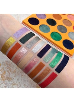 Juvia's Place Palette The Magic Mini - Bright and Bold Red, Shades of 16, Professional Eye Makeup, Pigmented Palette, Makeup Palette for Eye Color & Shine  - Image 5