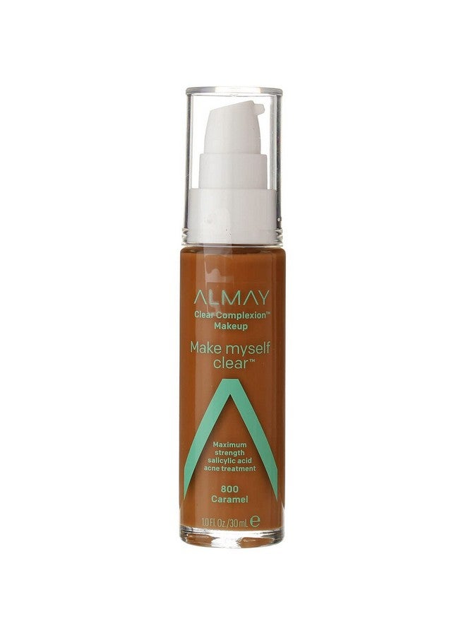 Almay Clear Complexion Make Myself Clear Foundation Makeup Caramel 800 1 Fl Oz - Image 5