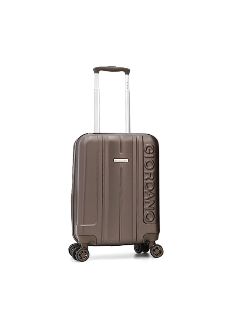 Giordano Hardshell 20-Inch Carry-On Trolley Bag,Brown - pzsku/Z935AB1805A339352BBAEZ/45/_/1730796187/dd8234f3-2575-4073-afef-624473c677c1