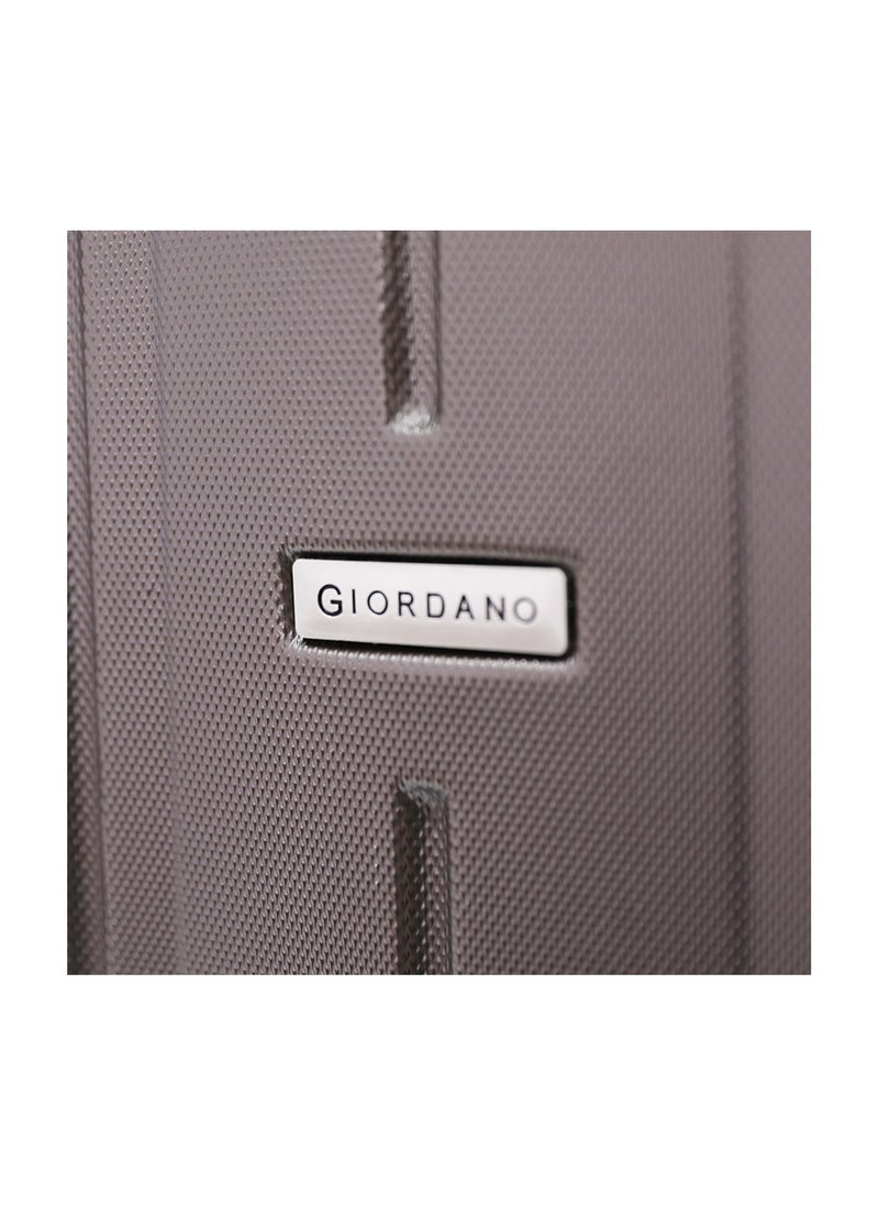 GIORDANO Giordano Hardshell 20-Inch Carry-On Trolley Bag,Brown  - Image 2