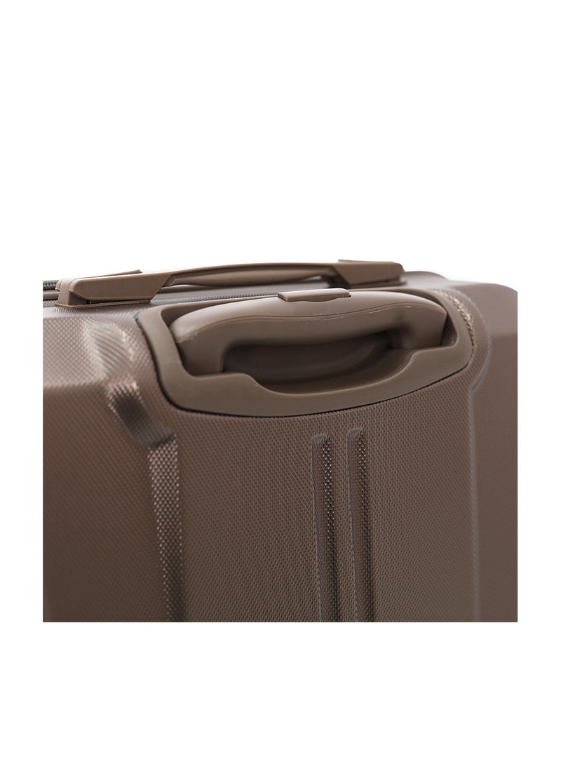 GIORDANO Giordano Hardshell 20-Inch Carry-On Trolley Bag,Brown  - Image 5