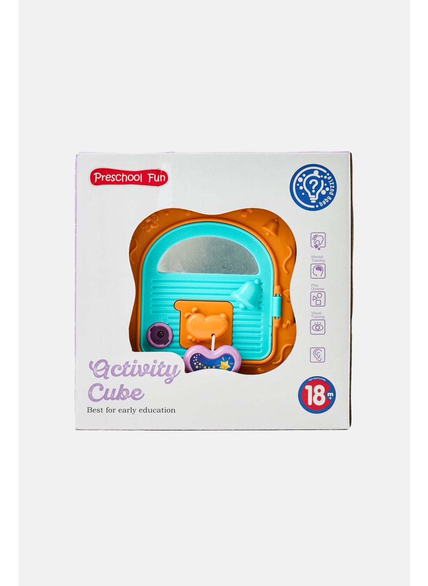 Preschool Fun - Baby Activity Cube Learning Toy - Image 1