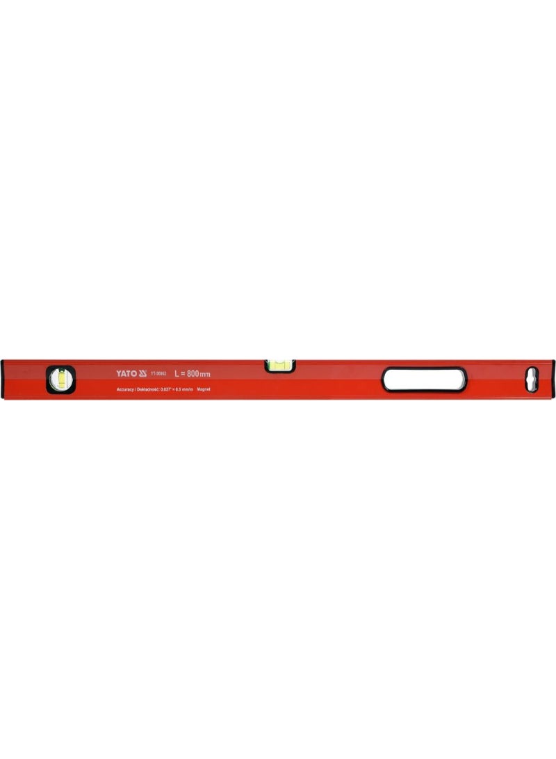 Yato YATO Allumnium Levels with Magnet 800mm 2 Vials YT-30062 