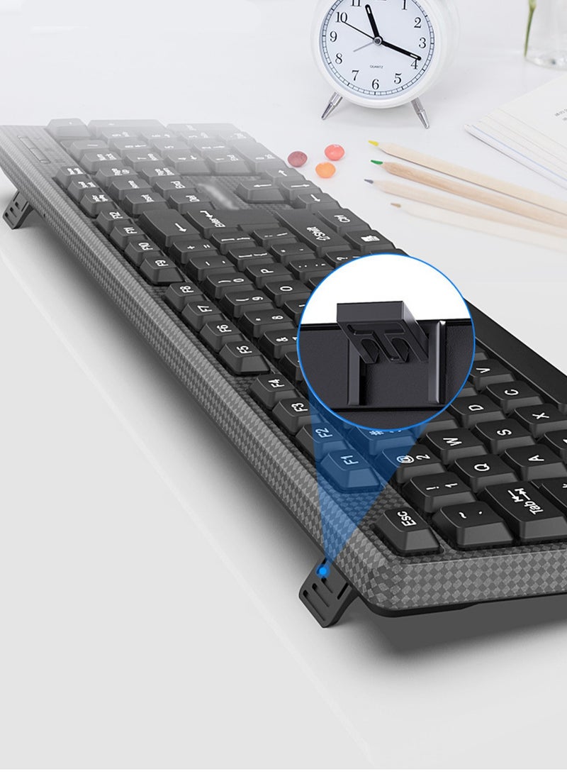 Wired Keyboard And Mouse Combo, Ergonomic Design Business Office Desktop Computer Notebook  - Image 5