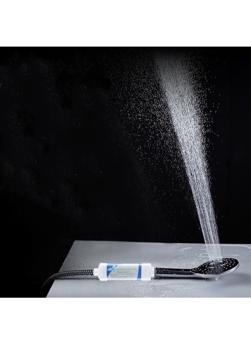 Aikanbo Shower Soaker, Shower Head Filter, Hard Water Softener, Chlorine And Fluoride Shower Filter, Healthy Skin, Easy To Install  - Image 3