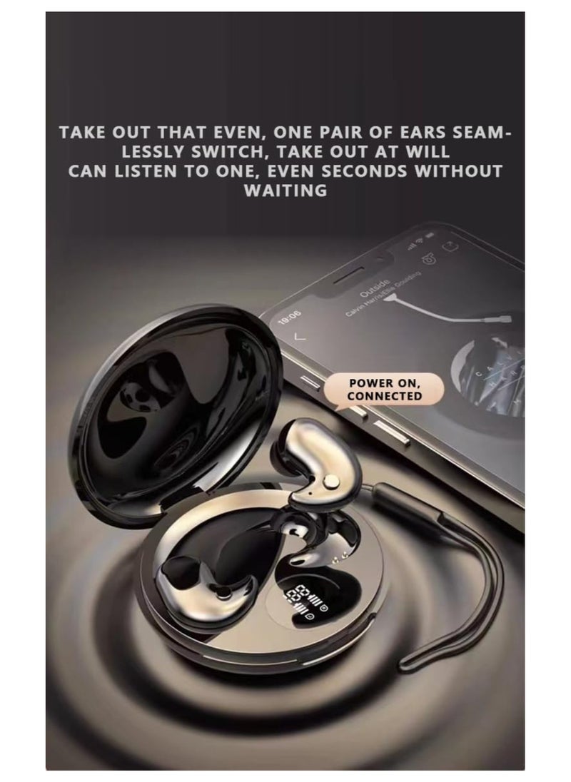 SYOSI - 2024 Active Noise Canceling Sleep Headphones, Invisible, Comfortable, Noise-Isolating, Sleep Headphones, Bluetooth 5.3, for Sleeping, Side Sleepers, Driving, Cycling, Hi-Res Sound, Comfortable Fit - Image 1