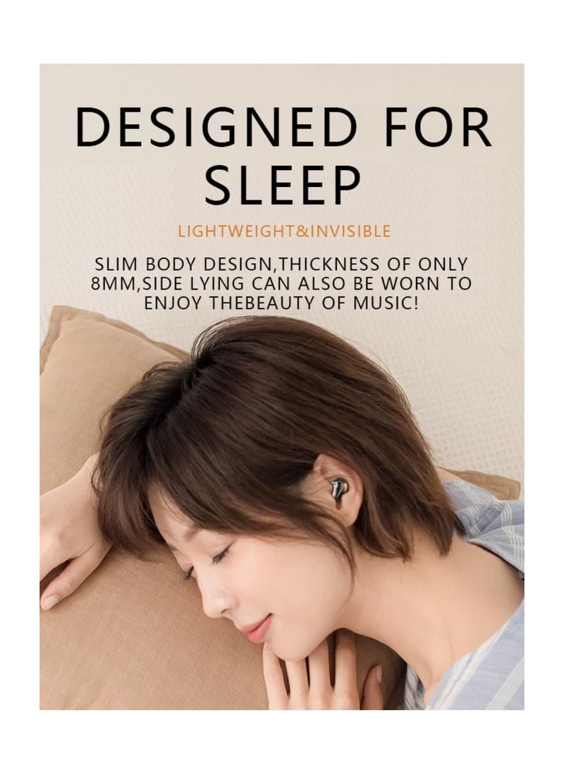 SYOSI - 2024 Active Noise Canceling Sleep Headphones, Invisible, Comfortable, Noise-Isolating, Sleep Headphones, Bluetooth 5.3, for Sleeping, Side Sleepers, Driving, Cycling, Hi-Res Sound, Comfortable Fit - Image 1