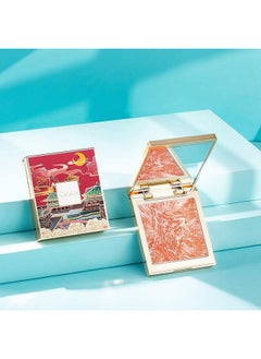 CATKIN Cheek Blush Bake Shimmer Pink Peach Multi Blusher Natural Powder Palette 10G (C04 Shimmer)  - Image 4