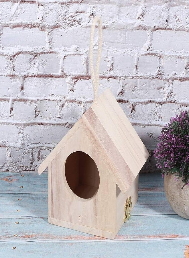 Panchani Bird House for Sparrow, Budgies & Finches with Air Ventilation and Mounting Hook - Image 1