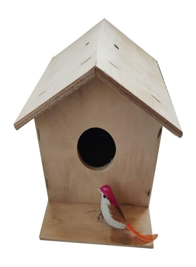 Panchani Bird House for Sparrow, Budgies & Finches with Air Ventilation and Mounting Hook - Image 2