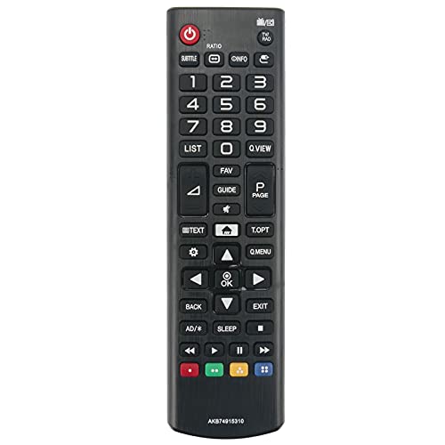 Allimity AKB74915310 Replacement Remote Control fit for LG LCD LED TV 32LH578D 32LH576D 43LH576T 43LH595T 32LH60YR 32LH602D 32LH604T 43LH600T 49LH576T 49LH595T 49LH600T 55LH600T - Image 1