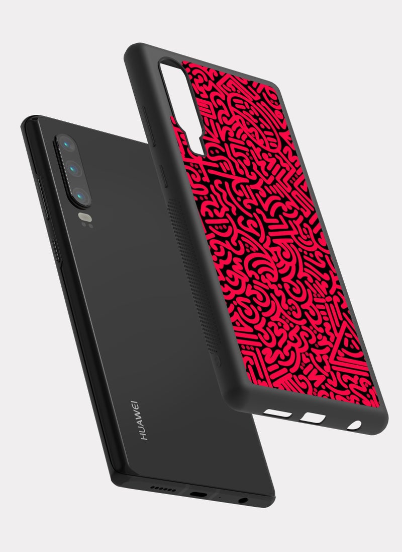 PXLAAT - Huawei P30 case cover Pattern Abstract Drawing - Image 1