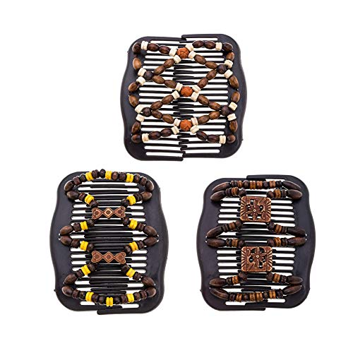 LOVEF Thick Hair Clip Combs - Bun Maker Hair Accessories for Girls and Women - Easy Updo, Doesn't Slide Out, Holds Long or Short Hair - Waterproof (3PCS) - Image 1