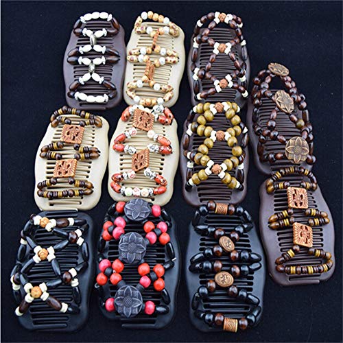 LOVEF Thick Hair Clip Combs - Bun Maker Hair Accessories for Girls and Women - Easy Updo, Doesn't Slide Out, Holds Long or Short Hair - Waterproof (3PCS) - Image 5