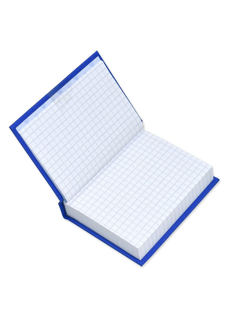 Fis A7 Manuscript Book 5MM Square Line Size : A7 (7X10 CM) 4 Quire (192 Sheets) - FSMNA74Q5MM - Image 2