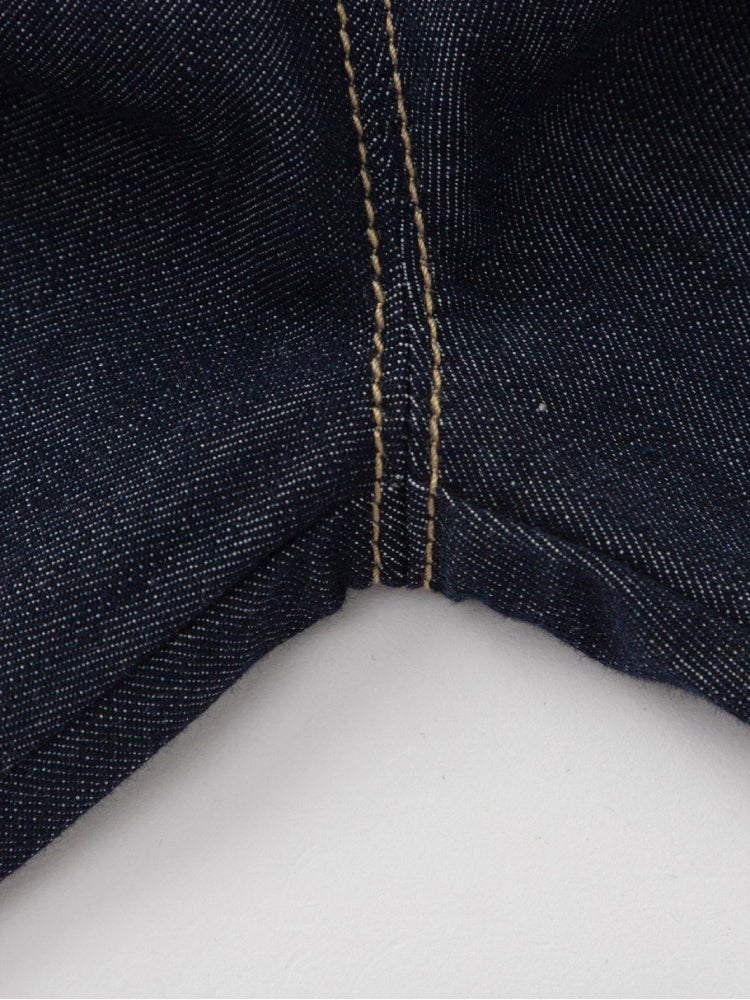 بالابالا بنطلون جينز بخياطة متباينة للبنات - Image 5