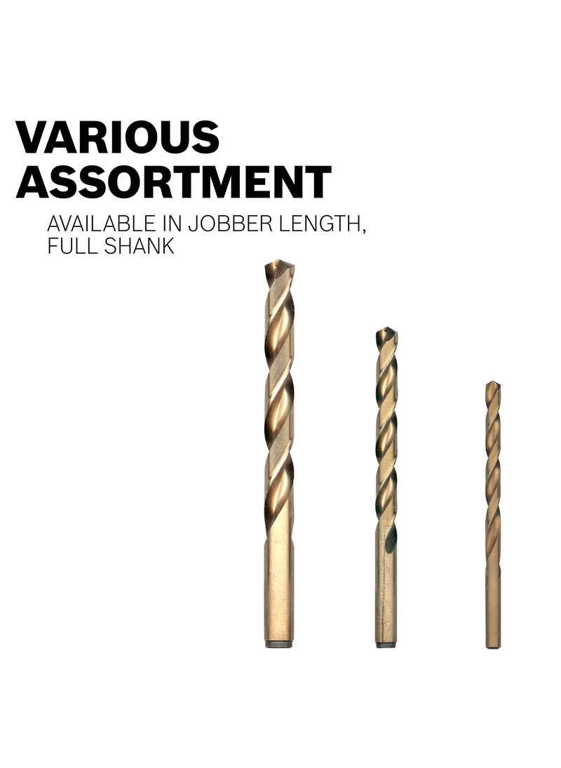 BOSCH BOSCH CO2135 1-Piece 1/8 in. x 2-3/4 in. Cobalt Metal Drill Bit for Drilling Applications in Light-Gauge Metal, High-Carbon Steel, Aluminum and Ally Steel, Cast Iron, Stainless Steel, Titanium  - Image 2